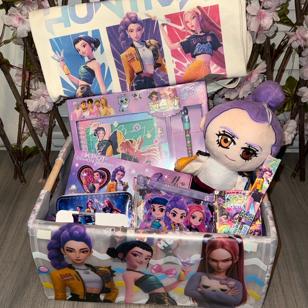 K-Pop demon hunter gift baskets  (sold$